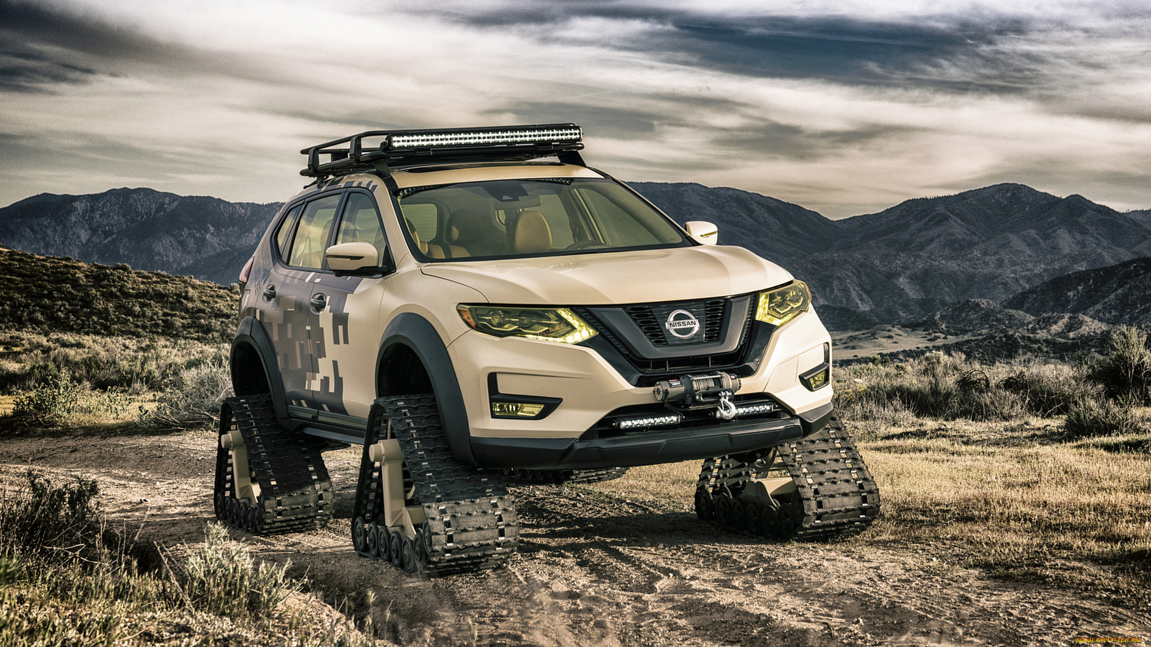 nissan rogue trail warrior concept 2017, , nissan, datsun, 2017, concept, warrior, trail, rogue